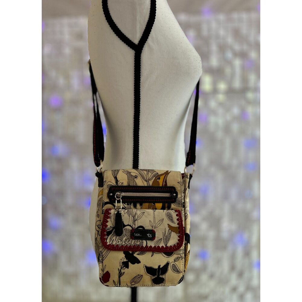 Vintage Sakroots Peace Bird Nurture crossbody